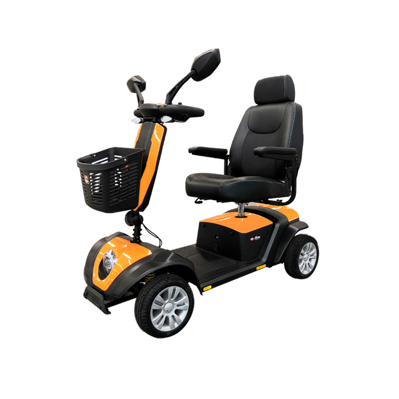 开天乐老人代步车四轮电动残疾人家用小型电动轮椅车电瓶车可折叠