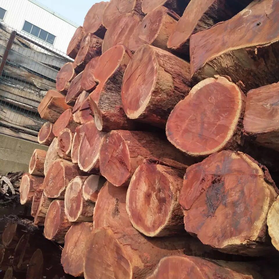 虎斑檀原木 非洲白酸枝 虎斑檀 南美酸枝 红檀香 方料家具用料