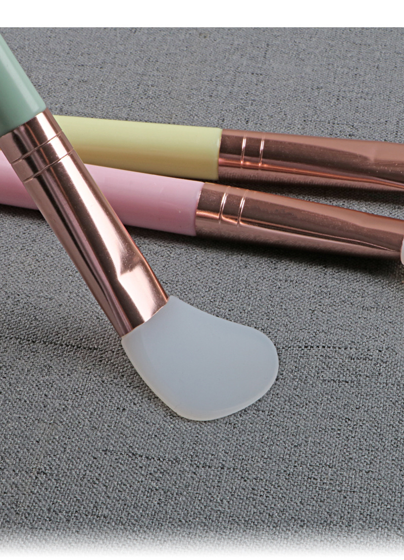 美容硅胶面膜刷软头硅胶面膜棒美容院专用工具泥膜刷扇形自制面膜