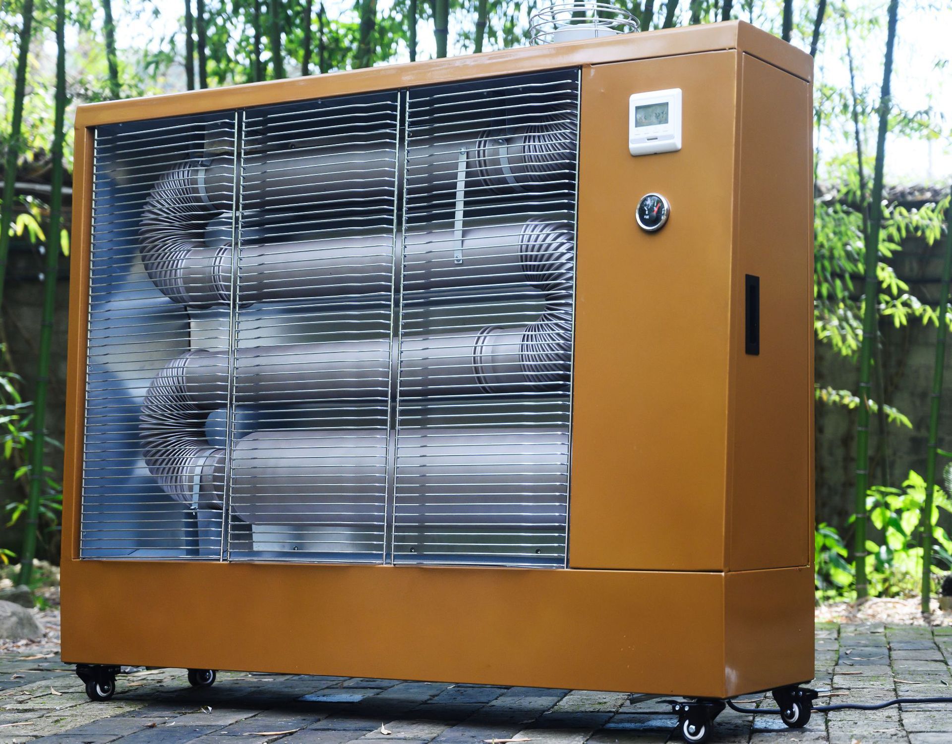 远红外加热取暖器会所别墅民宿加热暖风设备柴油燃油暖风机