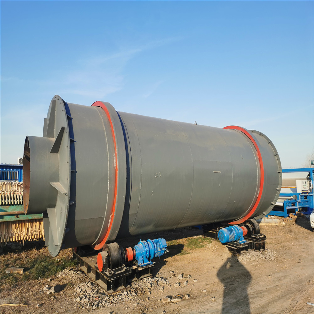 出售二手滚筒烘干机煤泥褐煤转筒烘干机新型矿渣三筒烘干机