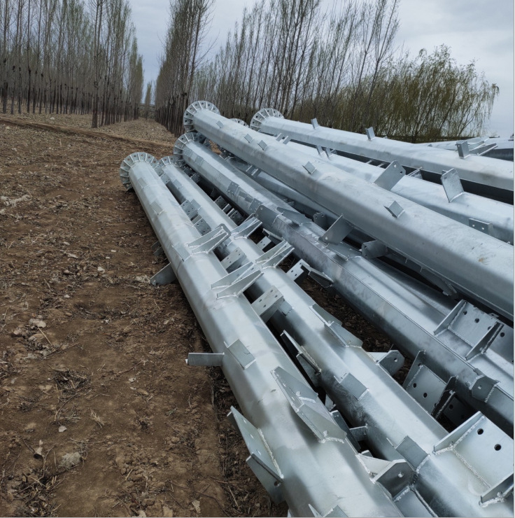 电力钢管杆 架线输电杆 电线杆 各种钢管杆 电力铁塔厂家