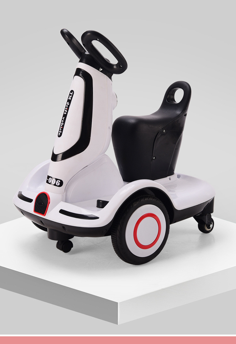 儿童电动车平衡车宝宝转转车四轮遥控可充电玩具车可坐人电摩托车