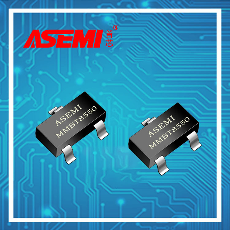 mmbt8050 8550 贴片三极管 sot-23封装asemi品牌 npn型大电流信号