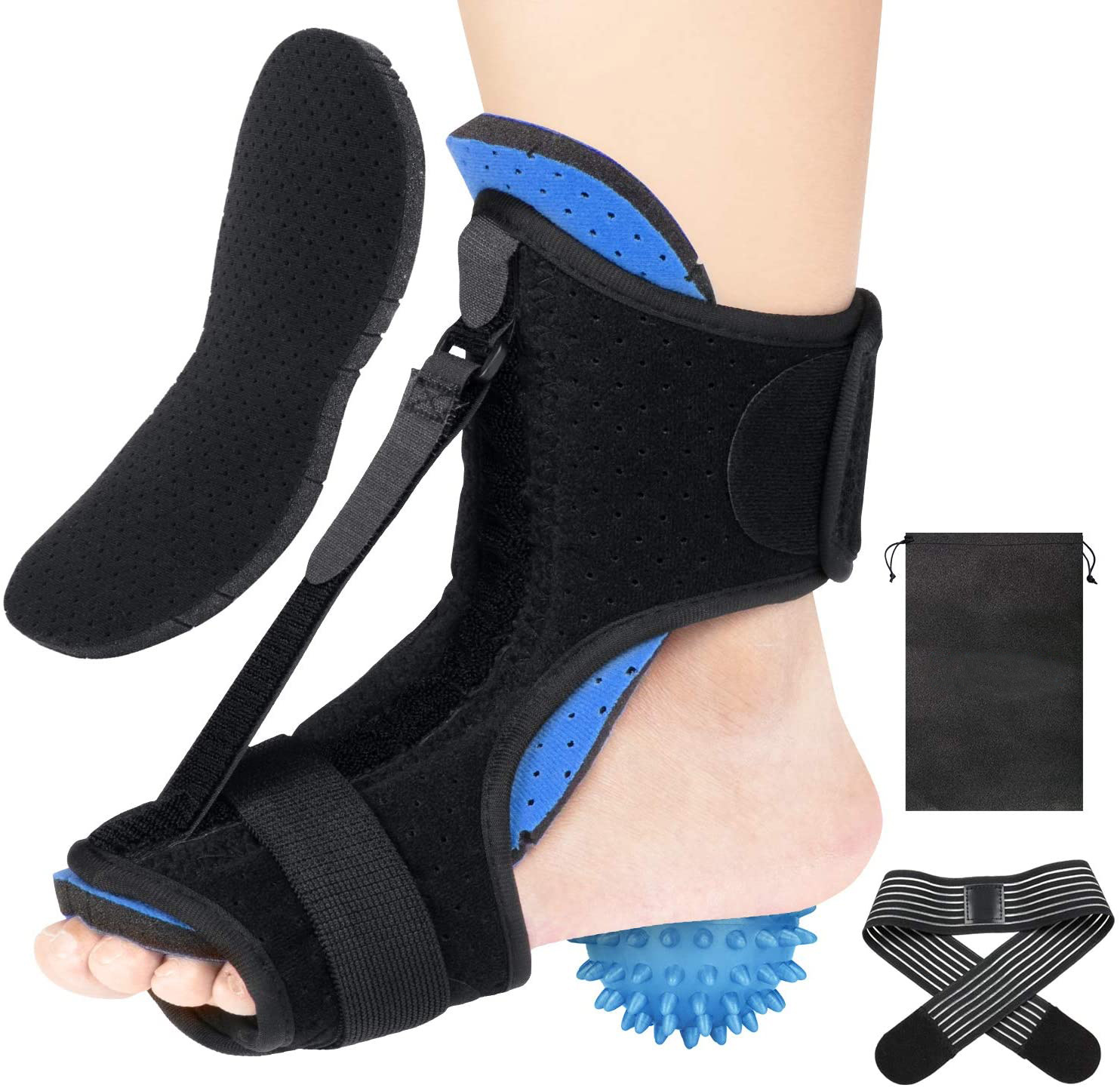 工厂直销 足托矫正器 拉伤脚踝扭伤护具预防足底筋磨炎 夜用足托