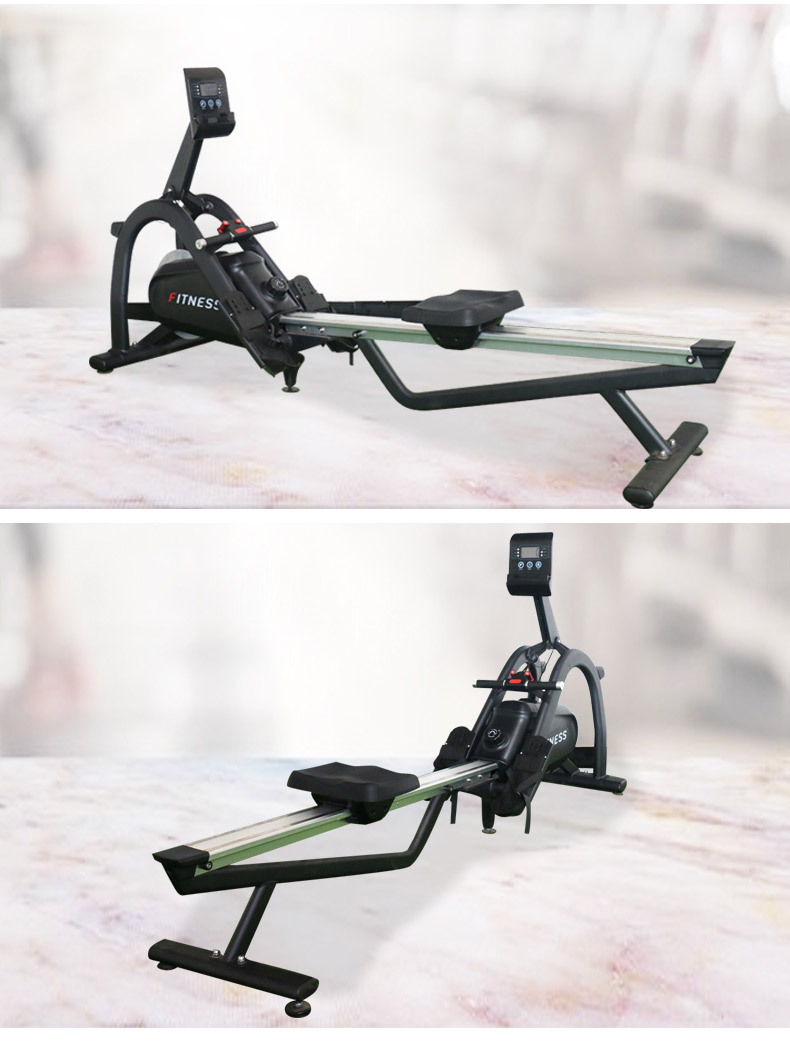 磁阻划船机折叠超静音磁控家用划桨机健身器材可商用智能划船器