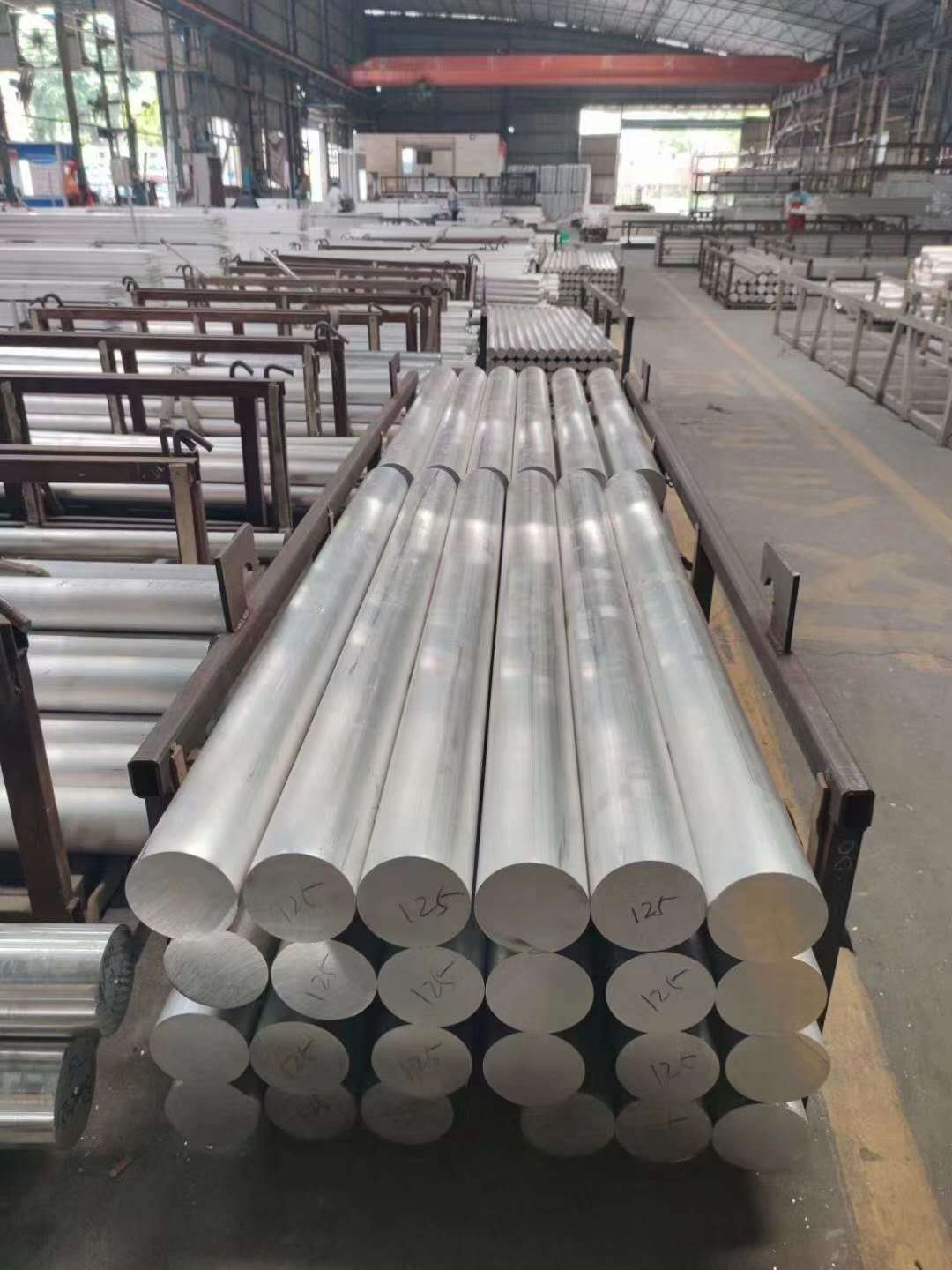 厂家直销国标5052铝合金棒 6061铝棒材 实心圆铝棒5083 六角铝棒