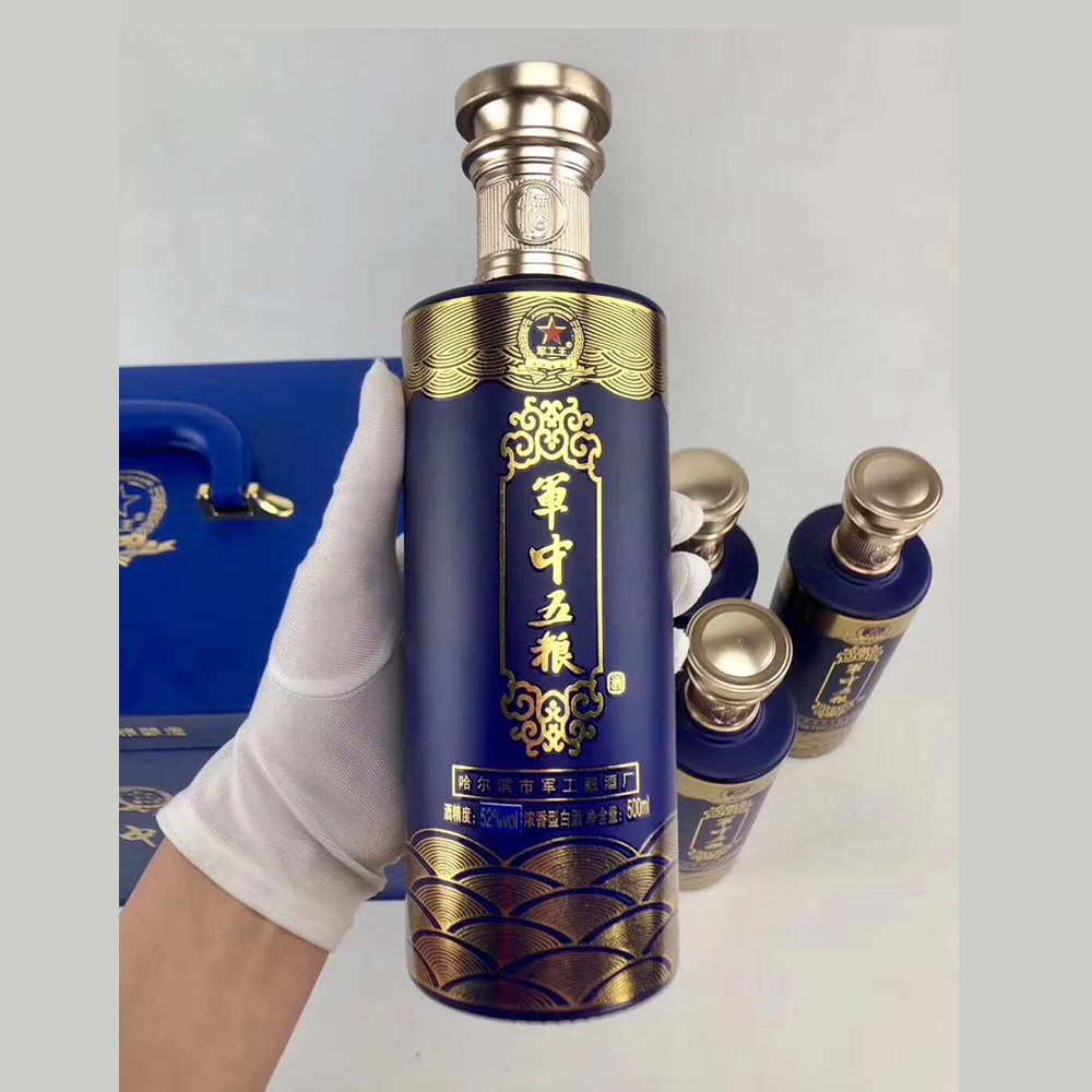 【军工王】军中五粮酒 老兵纪念白酒 50度浓香型 500ml/瓶 6瓶/箱