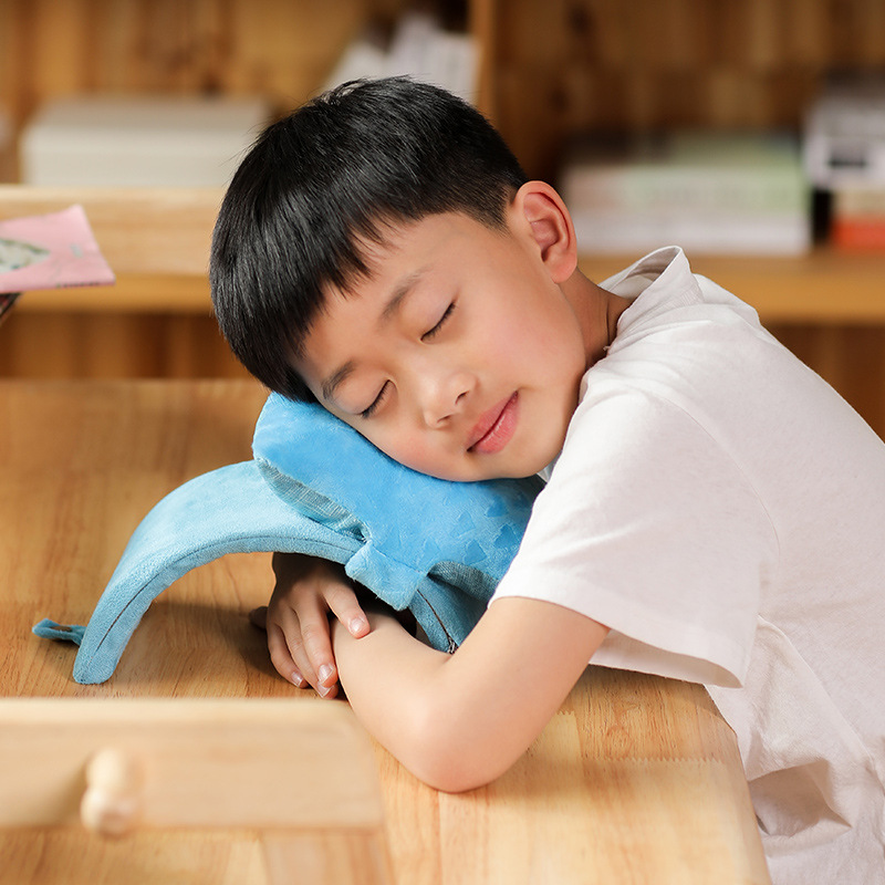 夏季午睡枕小学生趴睡枕午休枕教室趴桌上睡觉儿童午睡趴趴枕