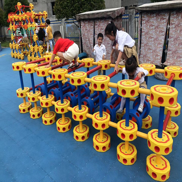万变轮幼儿园万能工匠多功能攀爬感统体能训练器材积木组合