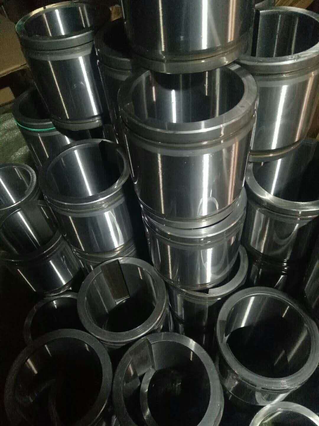 轴承钢套挖掘机套双边衬套金属隔套平衡轴套自润滑钢套注塑机配件