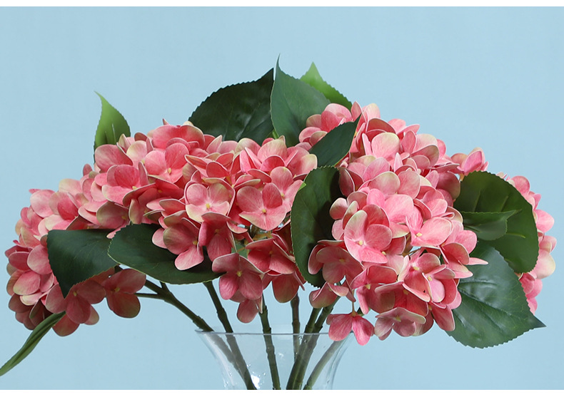 若惜3d打印手感短枝绣球 婚庆仿真花 新娘手捧花婚礼装饰假花批发