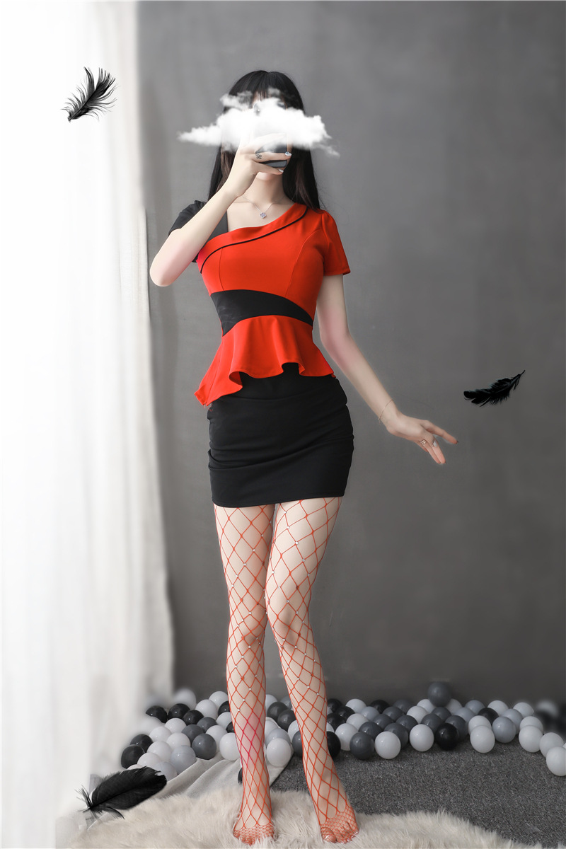 桑拿足疗空姐制服酒店夜店夜场工作制服桑拿沐足套装情趣内衣制服