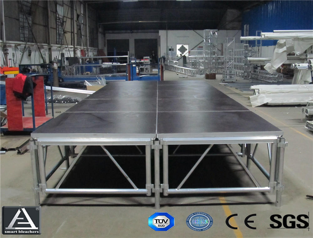 厂家直供   铝合金简易舞台  户外移动舞台  快速拆卸舞台