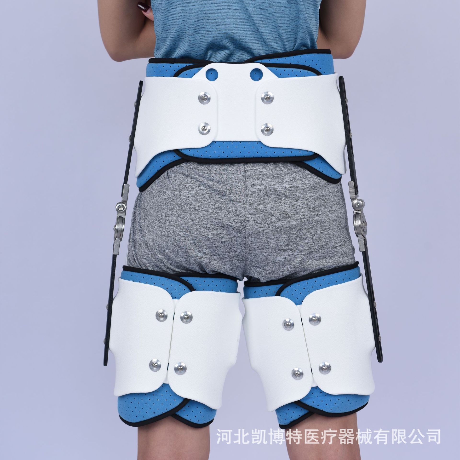 髋关节固定器 旋转训练器髋部固定支具胯骨固定带 双髋 批发