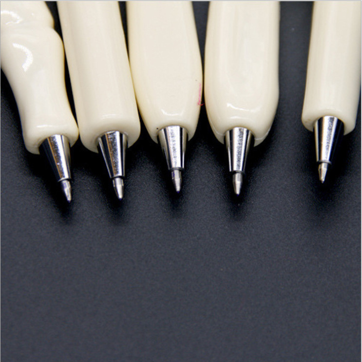 Creative Bone Ballpoint Pen Student Eccentric Personality Bone Ballpoint Pen Student Special Prize Creative Signature Pen