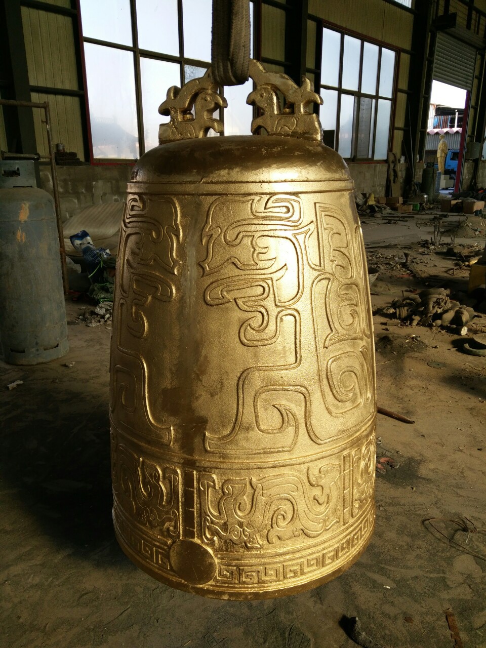 【厂家来图来样定制】供应仿古大铜钟 妙缘铜雕铸造大小铜钟