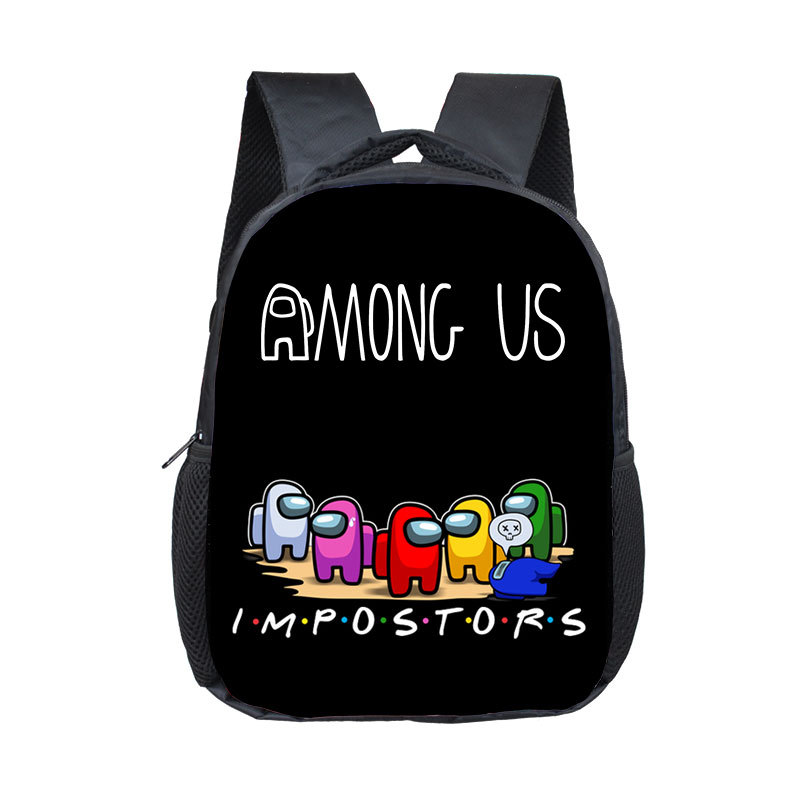 Among US Space Werewolf Killing Primary School Student Schoolbag Dacron Backpack Kindergarten Lightweight Backpack One Piece Dropshipping