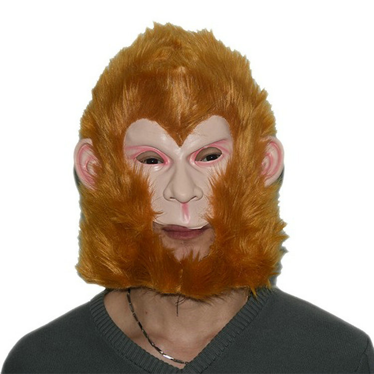 新孙悟空面具西游记齐天大圣美猴王头套影视人物扮演搞笑道具批发