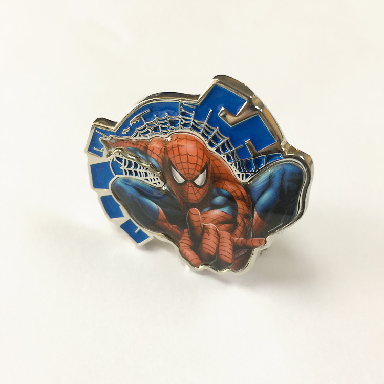 定做漫威影视周边礼品金属徽章复仇者联盟人物造型金属胸针定做