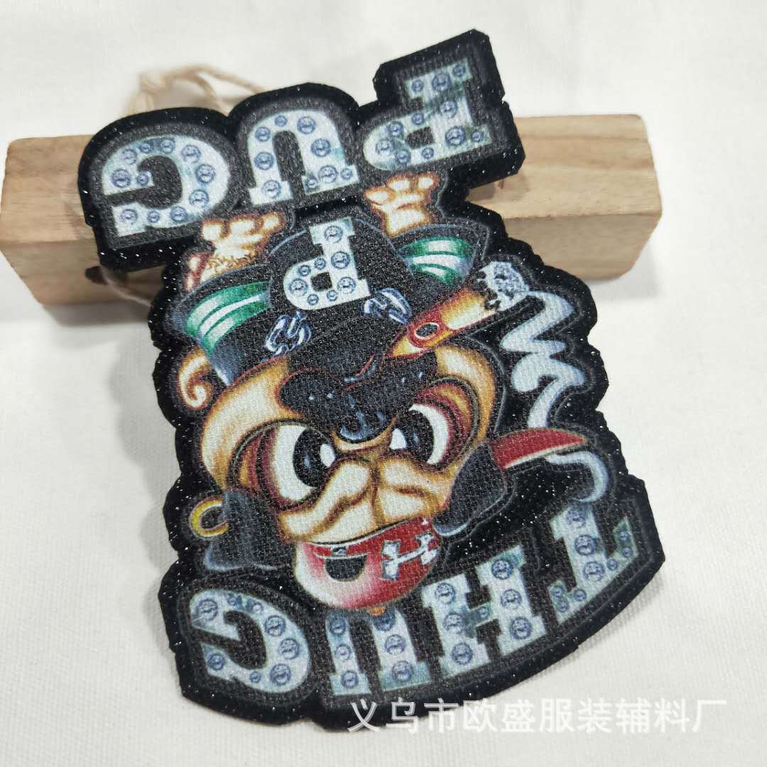 推荐数码印章热转印数码热升华印章logo烫印加工印花图案