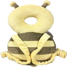 宝宝防摔枕护头学走路必倍神器蜜蜂质地柔软数码印刷可过检测玩具