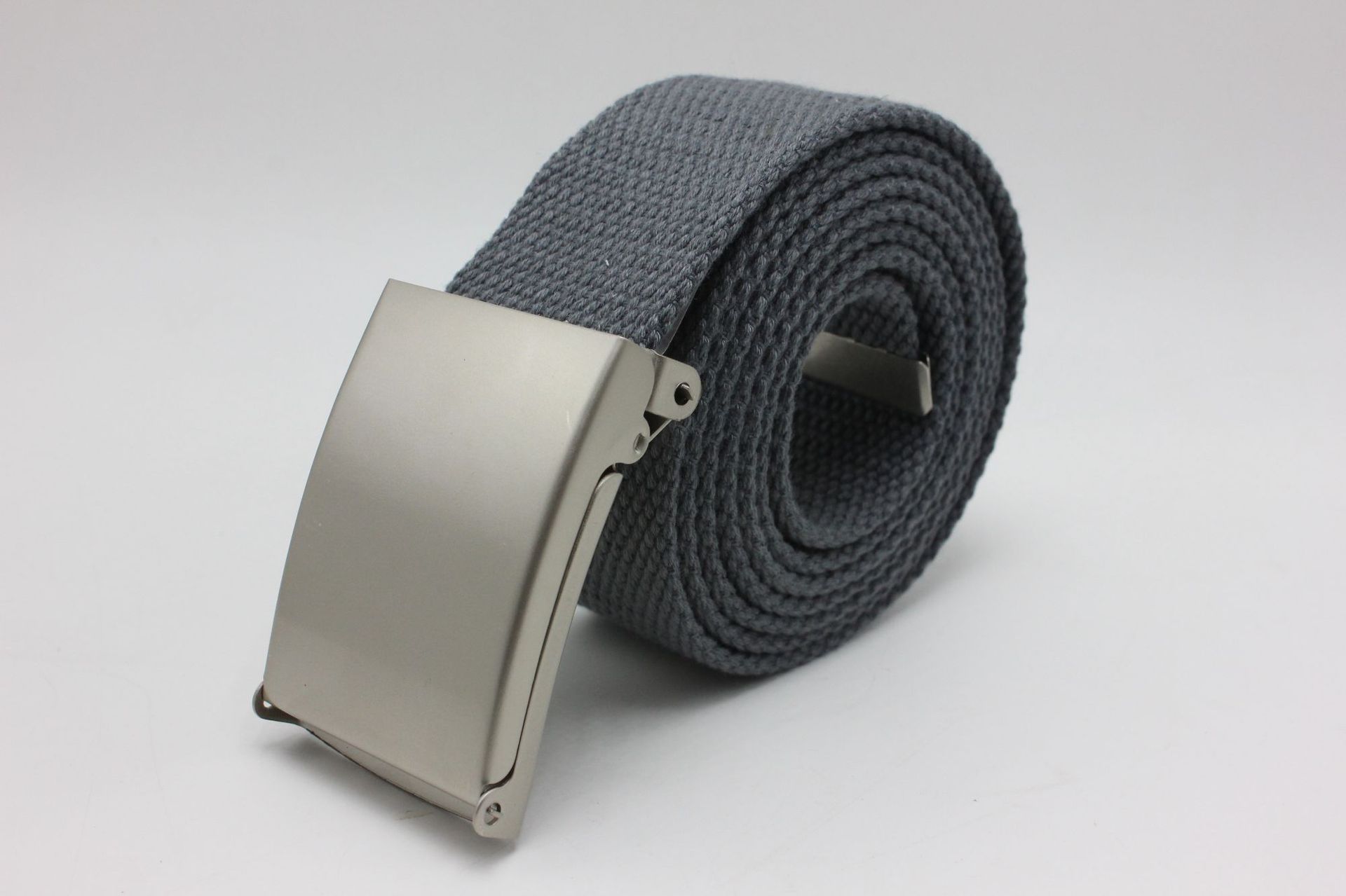 新款自动扣速干尼龙腰带学生户外裤腰带简约时尚编织腰带厂家批发