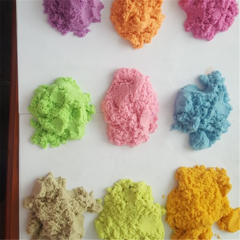 厂家直销儿童火星沙玩具沙太空动力沙散装彩泥外贸定制跨境热卖