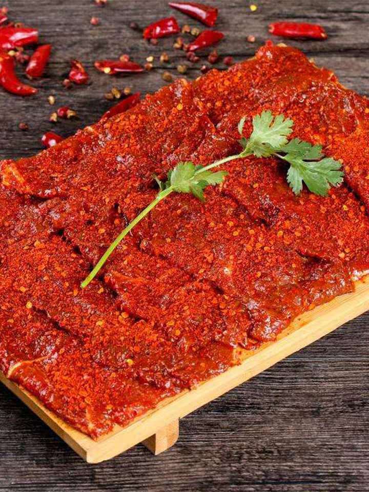 杀牛匠麻辣牛肉涮腌制生牛肉四川重庆火锅食材涮吖菜品川味150g