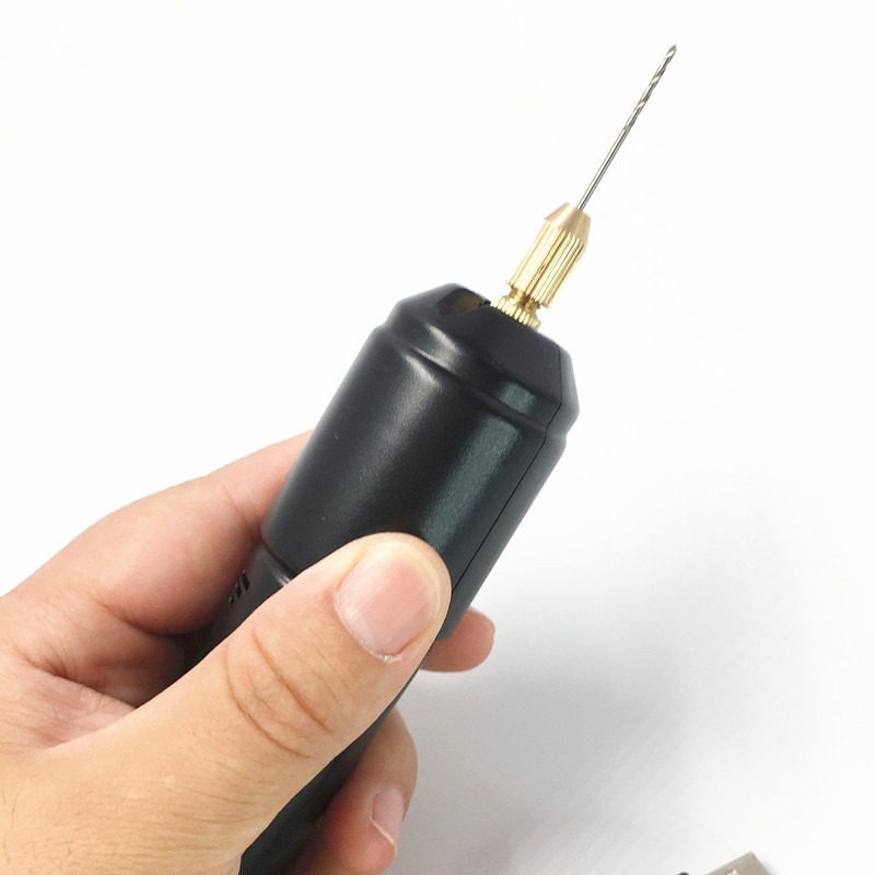 迷你手电钻 珍珠航模diy滴胶usb打孔器 5v电动手钻小型 钻孔器
