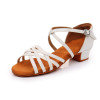 White leather shoes children soft sole white Latin shoes Low-heel dance Practice shoes A child National standard Dancing shoes White leather shoes children soft sole white Latin shoes Low-heel dance Practice shoes A child National standard Dancing shoes