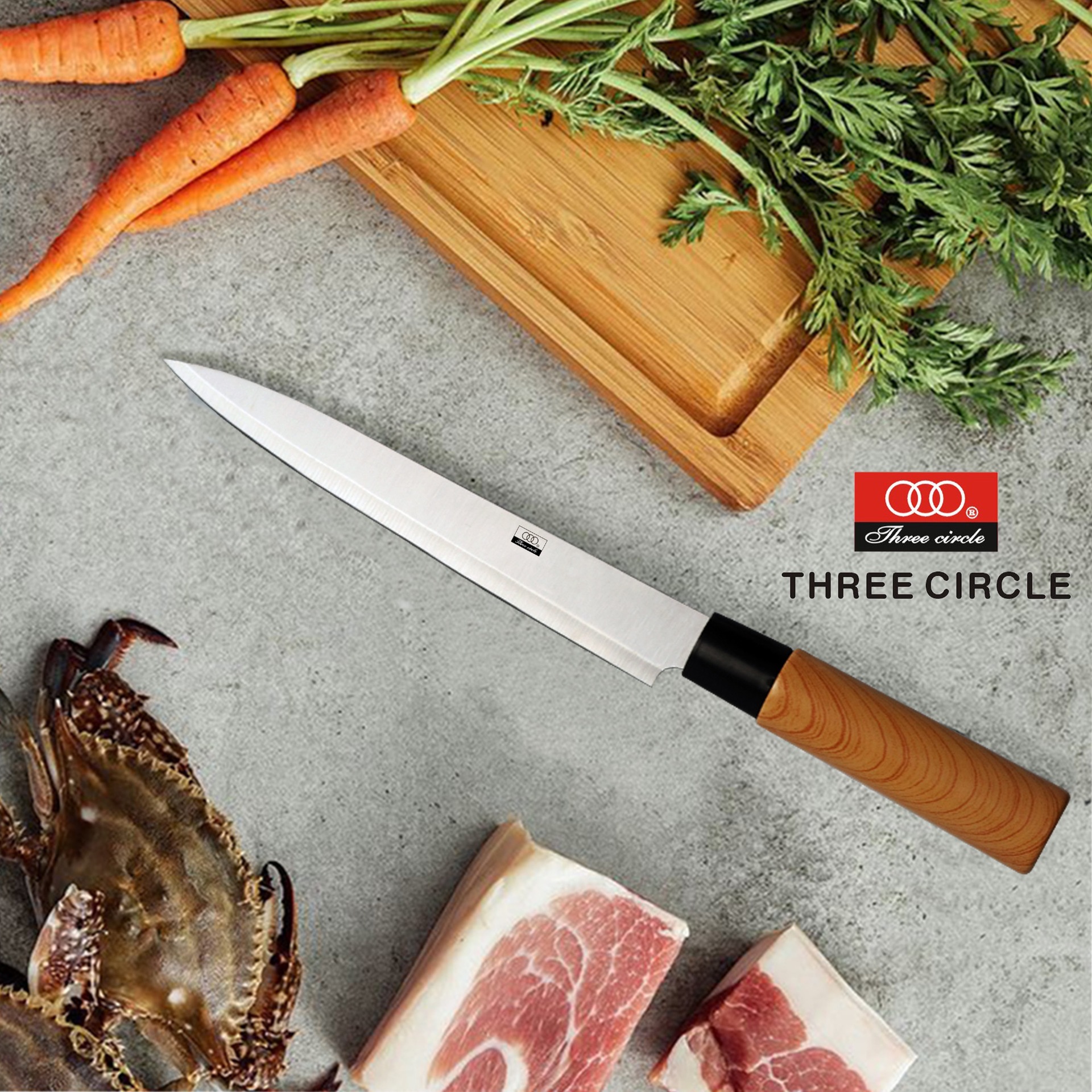 生专用日本料理刀厨师刀阳江市不锈钢厨房菜刀骨刀生产厂家欢迎来样来