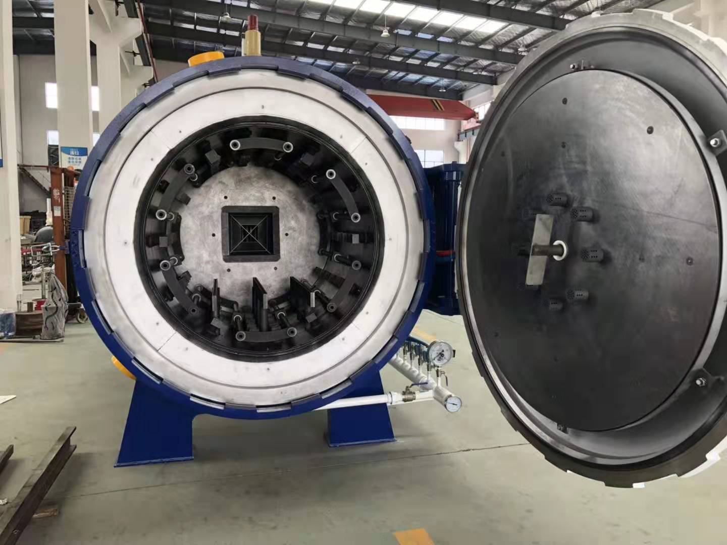 真空气淬炉不锈钢气淬热处理真空炉快速降温快冷