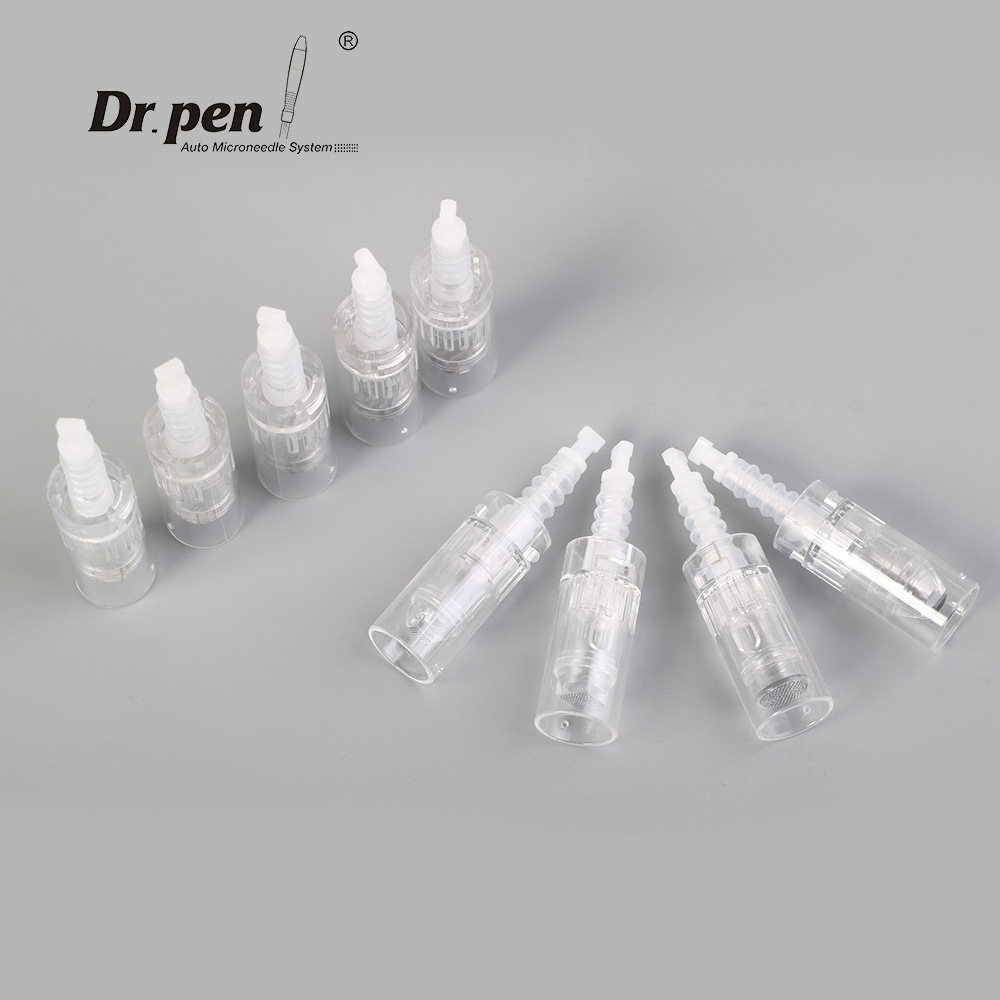 意凯电动微针针头dr.penm5 m7 e30针头纹绣微针头白色卡口针头