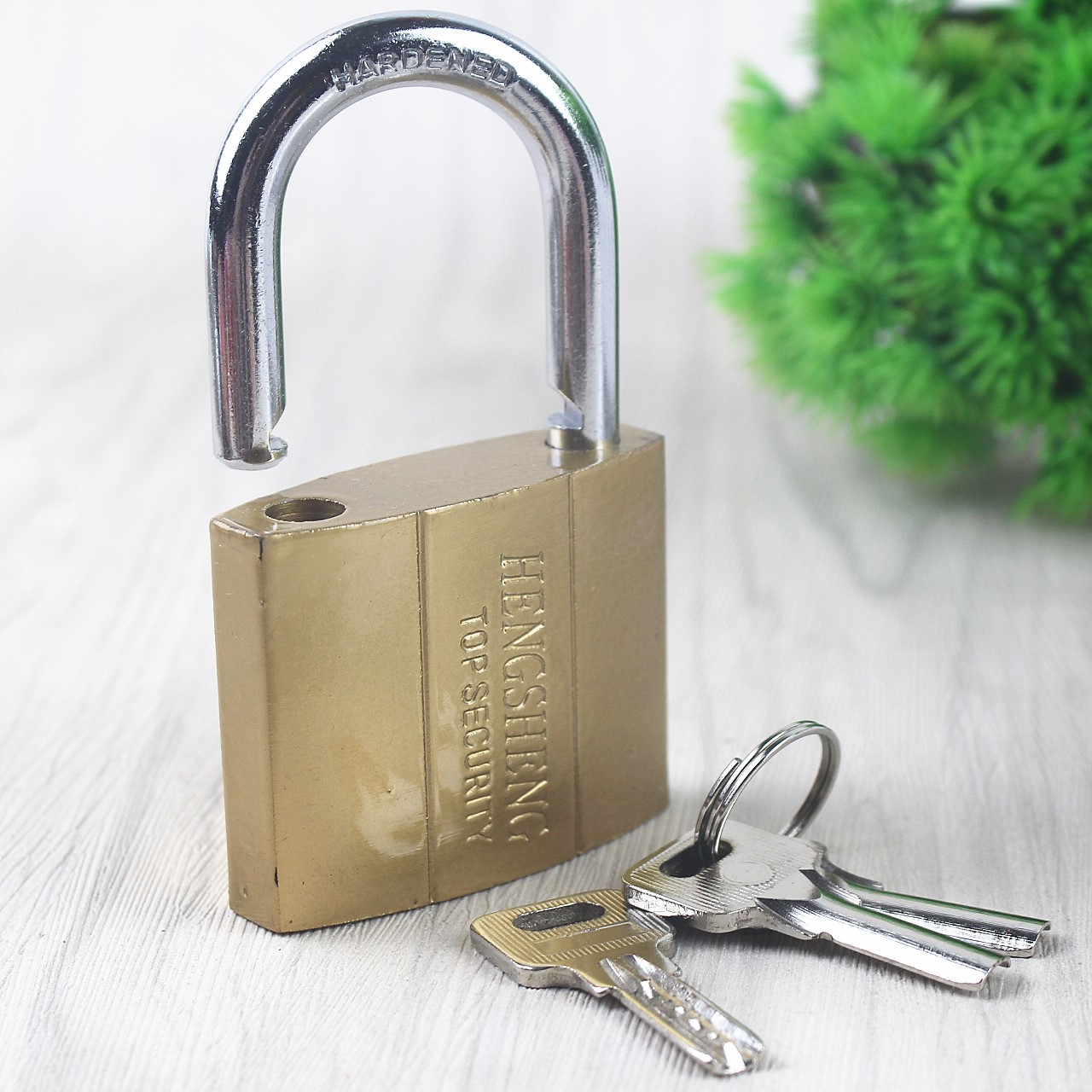 恒胜38mm黄铜挂锁364原子锁小锁子柜子抽屉锁箱子锁