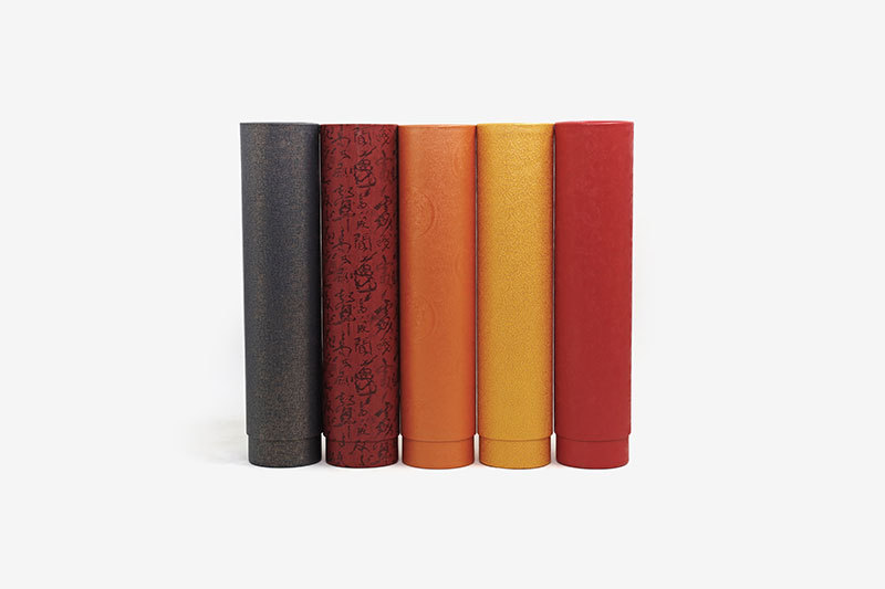 壹合包装书画纸筒伸缩国画纸筒圆罐供应北京纸罐包装厂定制生产