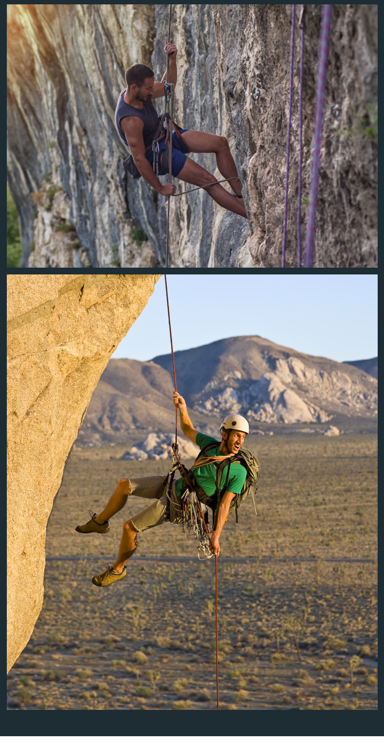 阿尔纳斯攀岩绳子户外探险装备攀登速降绳索登山装备自救安全用品