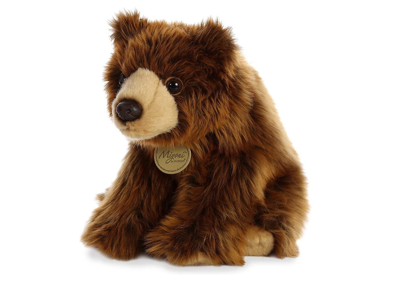 东莞专业厂家生产加工毛绒玩具 仿真动物毛料大黑熊毛绒公仔