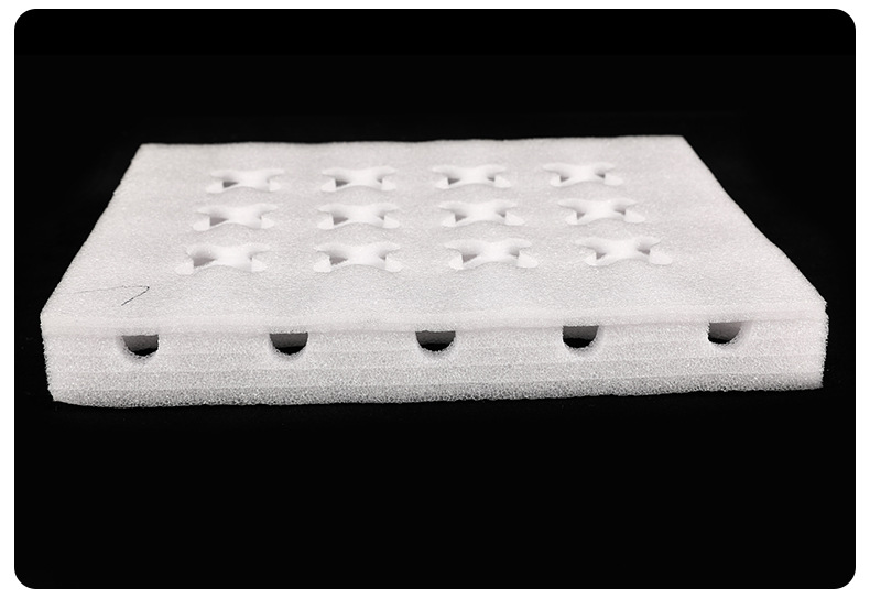 epe珍珠棉型材泡沫板材异形内衬防震包装填充泡棉板加工厂家定制