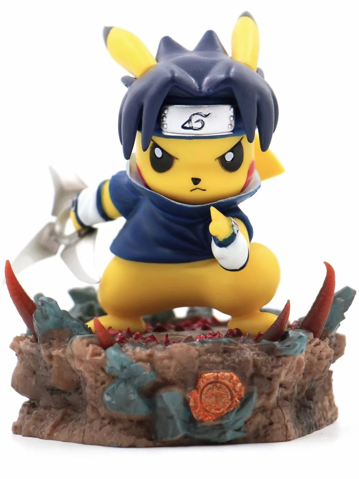 厂家直销 皮卡丘 cos 火影忍者飞段 佐助 手办 游戏机 模型 礼物