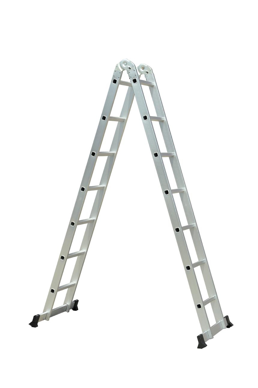 多功能 关节梯 2折梯 合梯 工程 电力 家用 方便携带 加厚 德标