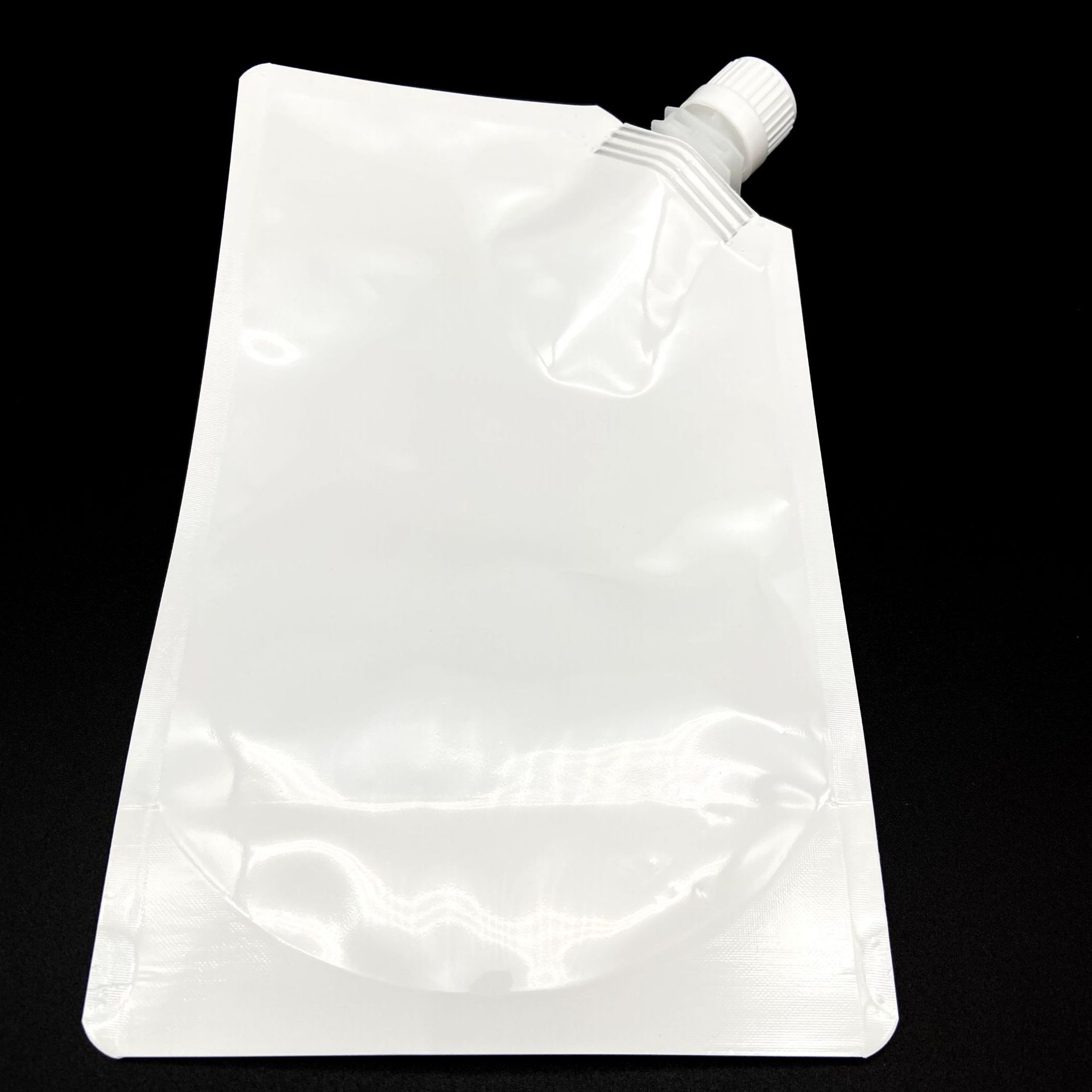 现货洗衣液袋乳白透明自立空白包装袋1000ml吸嘴袋可印刷