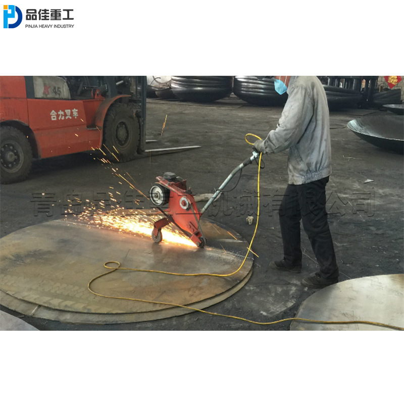 电动型钢板打磨机 手推式金属板材抛光机 钢板对接焊缝磨削机现货