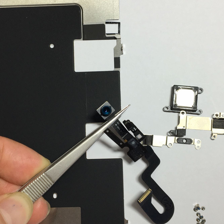 适用苹果8p屏幕小件 iphone8plus拆机前摄像头听筒屏幕配件8p屏配