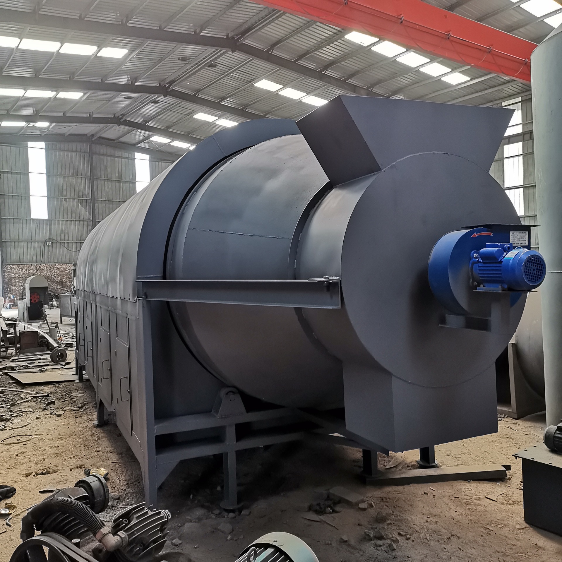 hzg系列回转窑干燥机大型河沙煤泥滚筒式烘干机化工原料烘干设备-报价