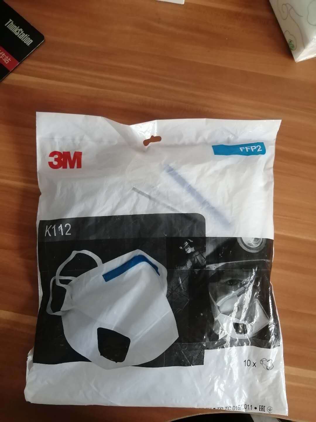 3m口罩型号k112带呼吸阀鸭嘴型