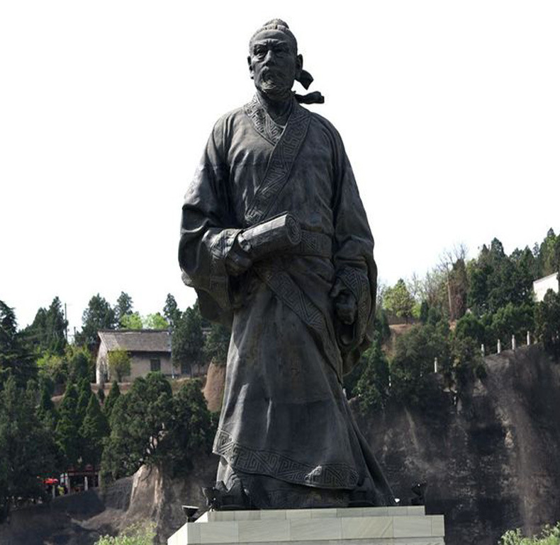 铜雕人物班固雕塑