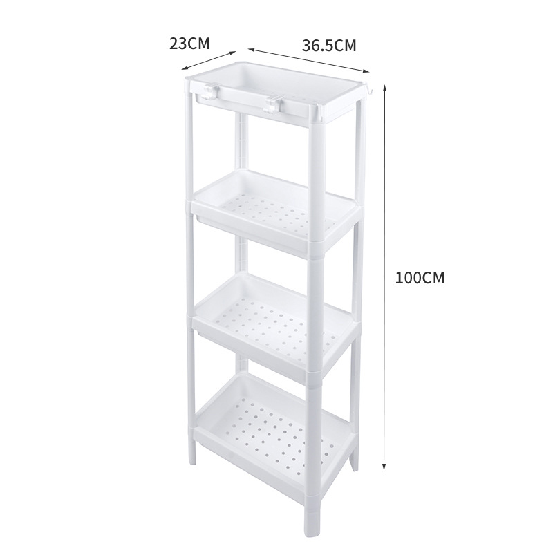 Japanese-Style Plastic Finishing Shelf Portable Assemble Clearomizer Square Storage Rack Toy Sundries Shelf