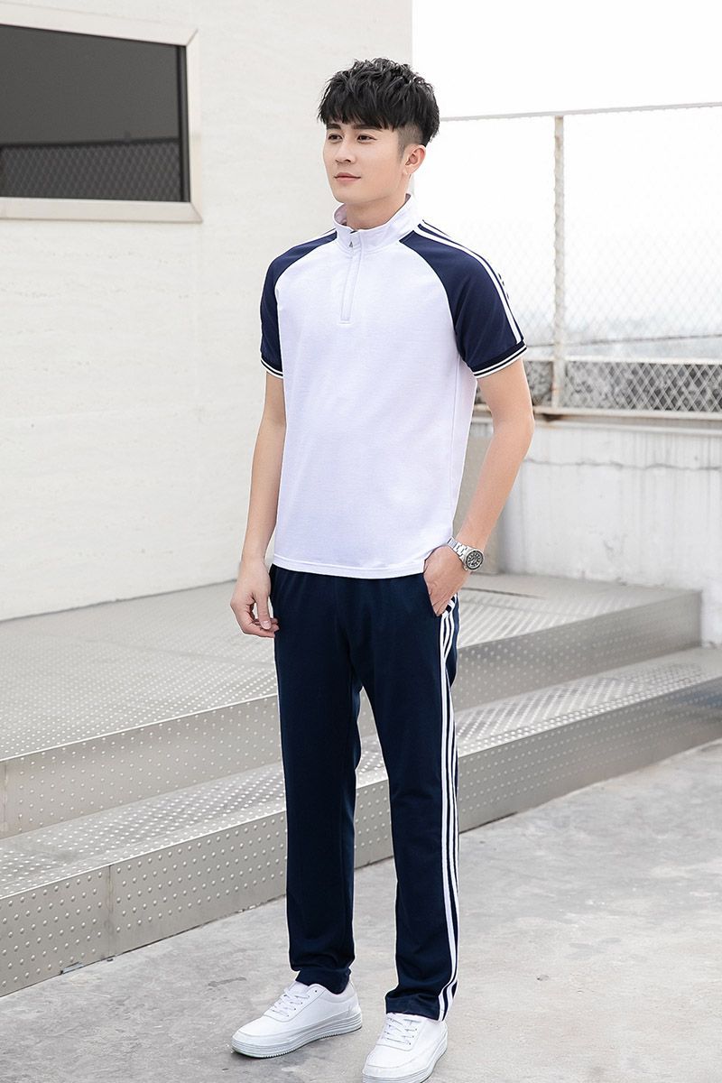 夏季高中校服套装2020中学生运动会夏装初中生夏天短袖男女班