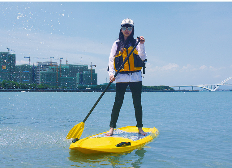 儿童桨板站立式sup划水板塑料塑胶 休闲水上运动竞速板seaflo品牌